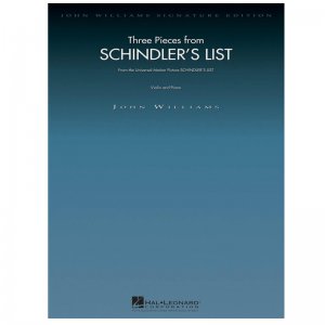 John Williams: 3 Pieces from Schindler's List, Violin and Piano